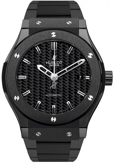 Hublot Classic Fusion Automatic Black Magic Ceramic 45mm 511.CM. - Click Image to Close