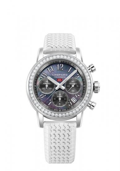 Copy Chopard Mille Miglia Chronograph Stainless Steel & Diamonds 178588-3002 - Click Image to Close