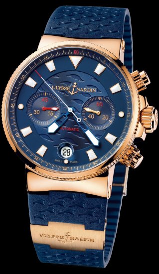 Ulysse Nardin Marine Collection Blue Seal (Maxi Marine Chronogra - Click Image to Close