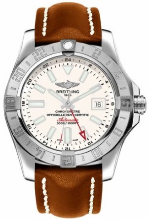 Swiss Replica Breitling Avenger II GMT Automatic Silver Dial Mens A3239011/G778/437X/A20BA.1