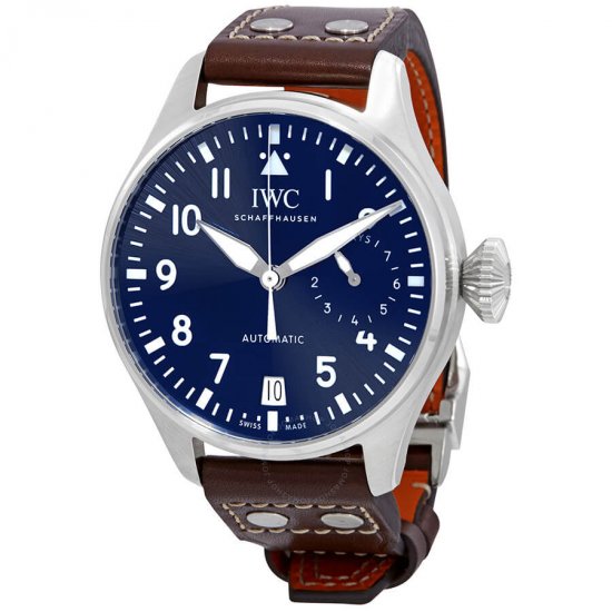 Copy IWC Big Pilot's Le Petit Prince Automatic Blue Dial Men's IW501002 Watch - Click Image to Close