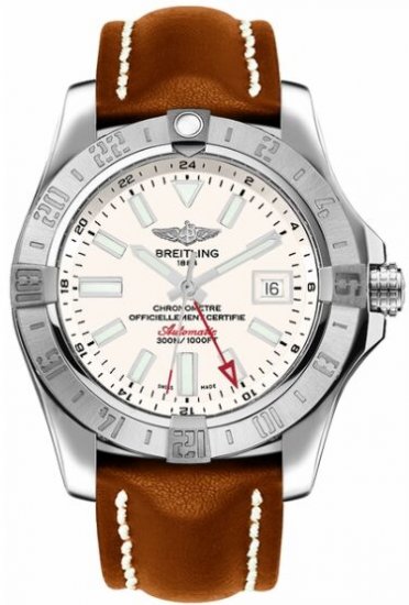 Swiss Replica Breitling Avenger II GMT Automatic Silver Dial Mens A3239011/G778/437X/A20BA.1 - Click Image to Close