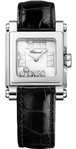 Chopard Happy Sport Square Quartz Small Ladies Watch 278516-3001