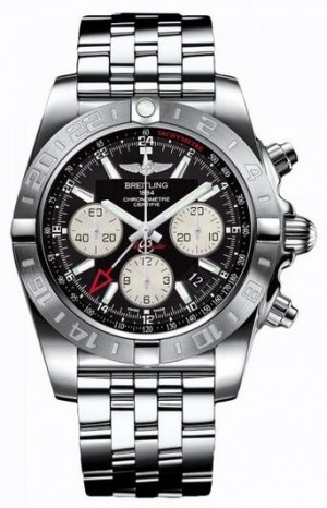 Swiss Replica Breitling Chronomat 44 GMT Stainless Steel AB042011/BB56/375A