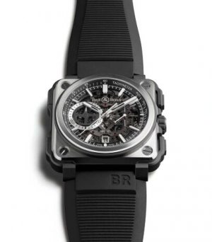 Swiss Replica Bell & Ross BR X1 Black Titanium Chronograph BR-X1 BLACK TITANIUM