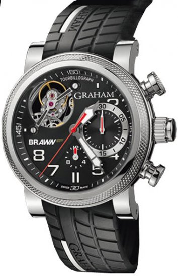 Graham Tourbillograph Trackmaster Mens watch 2BRTS.B01A.K68S - Click Image to Close