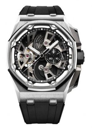 Swiss Replica Audemars Piguet Royal Oak Offshore Tourbillon Chronograph Stainless Steel 26421ST.OO.A002CA.01