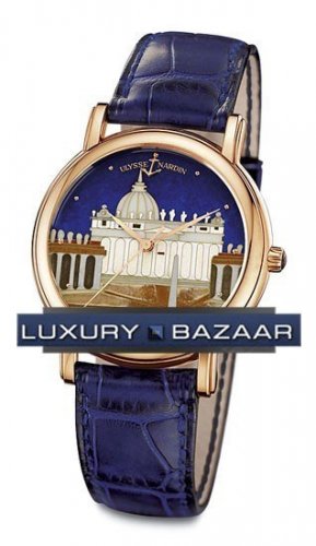 Ulysse Nardin San Marco Cloisonne Roma (RG) 136-77-9/ROM