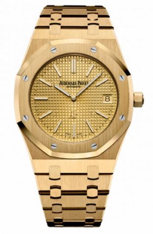 Swiss Replica Audemars Piguet Royal Oak Extra-thin Gold 15202BA.OO.1240BA.02