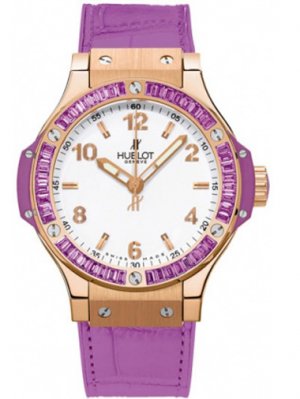 Hublot Big Bang Quartz Gold Tutti Frutti 38mm 361.pv.2010.lr.190