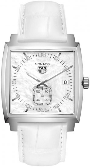 Swiss Replica Tag Heuer Monaco Quartz Ladies Watch - Click Image to Close