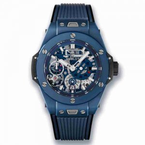 Swiss Replica Hublot Big Bang MECA-10 Ceramic Blue 45mm 414.EX.5123.RX