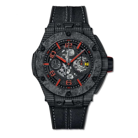 Copy Hublot Big Bang Scuderia Ferrari 90th Anniversary 3D Carbon - Click Image to Close