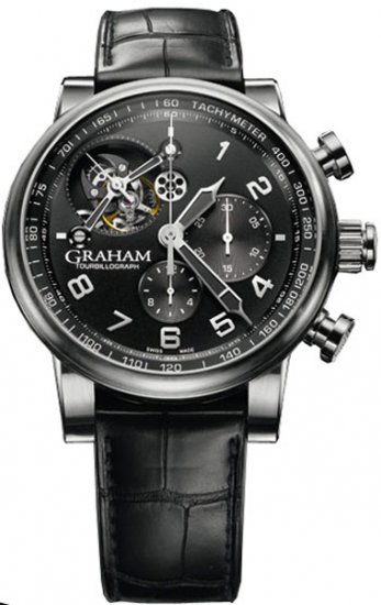 Graham Silverstone Tourbillograph Mens watch 2TSAS.B02A - Click Image to Close