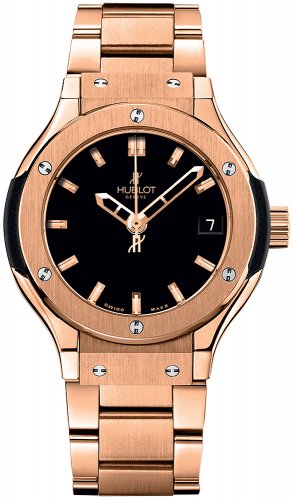 Hublot Classic Fusion Quartz Gold 33mm 581.OX.1180.OX fake