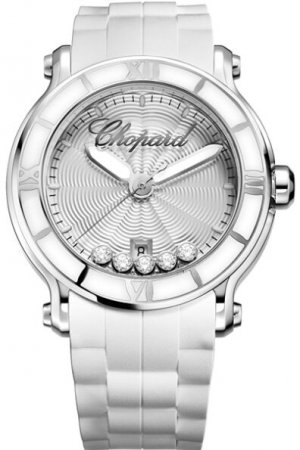 Chopard Happy Sport Round Quartz 42mm Ladies Watch 288525-3002