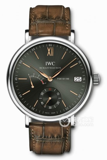 Copy IWC Portofino Hand-Wound Eight Days Stainless Steel IW510117 - Click Image to Close