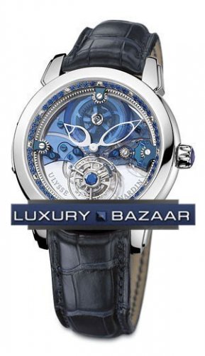 Ulysse Nardin Royal Blue Tourbillon LE (Platinum / 12 Diamonds /