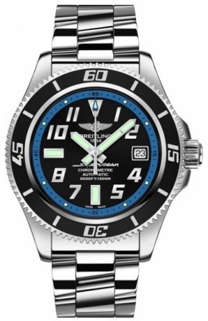 Swiss Replica Breitling Superocean Abyss 42 Automatic Black Dial Mens A1736402/BA30/161A