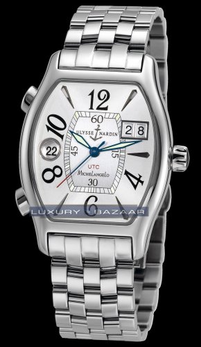 Ulysse Nardin Michelangelo UTC Dual Time (SS / Silver / SS) 223-