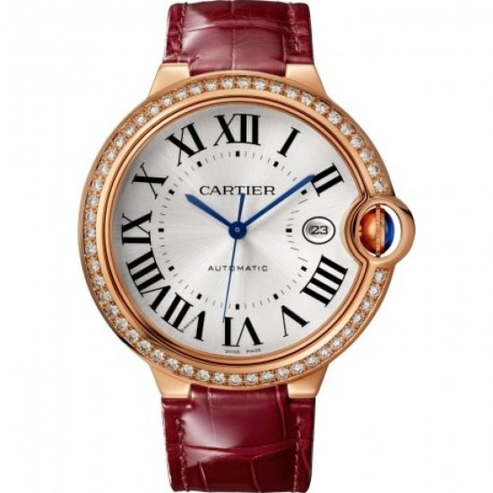 Copy Cartier Ballon Bleu Automatic Self Wind WJBB0035 Womens Watch - Click Image to Close