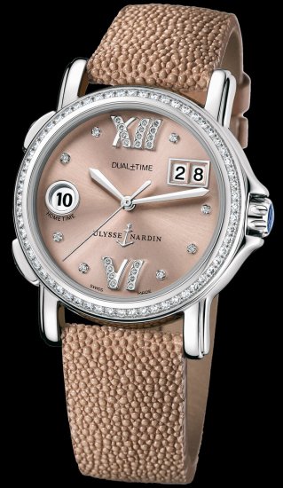 Ulysse Nardin Ladies Watches Dual Time Ladies 223-28B/30-09 - Click Image to Close