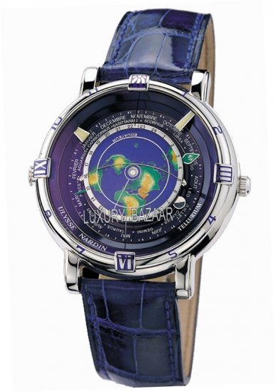 Ulysse Nardin Tellurium J Kepler Limited (Platinum) 889-99 - Click Image to Close