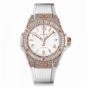 Swiss Replica Hublot Big Bang One Click King Gold White Jewellery 39mm 465.OE.2080.RW.0904