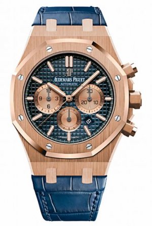 Swiss Replica Audemars Piguet Royal Oak Chronograph Rose Gold 26331OR.OO.D315CR.01