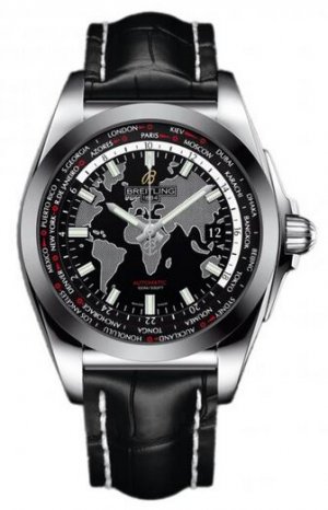 Swiss Replica Breitling Galactic Unitime Stainless Steel WB3510U4/BD94/743P/A20BA.1