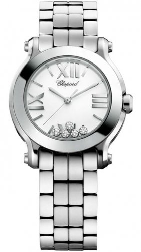 Chopard Happy Sport Round Quartz 30mm Ladies Watch 278509-3002