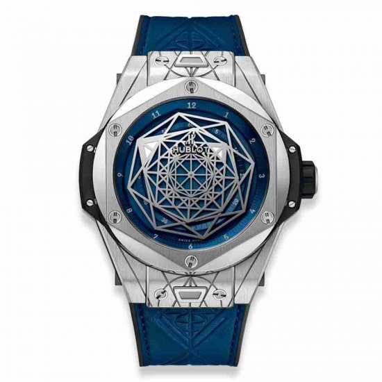 Swiss Replica Hublot Big Bang Sang Bleu Titanium Blue 45mm 415.NX.7179.VR.MXM18 - Click Image to Close