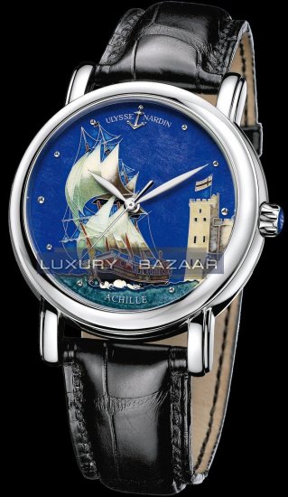 Ulysse Nardin San Marco Achille (Platinum) 139-10/ACH - Click Image to Close