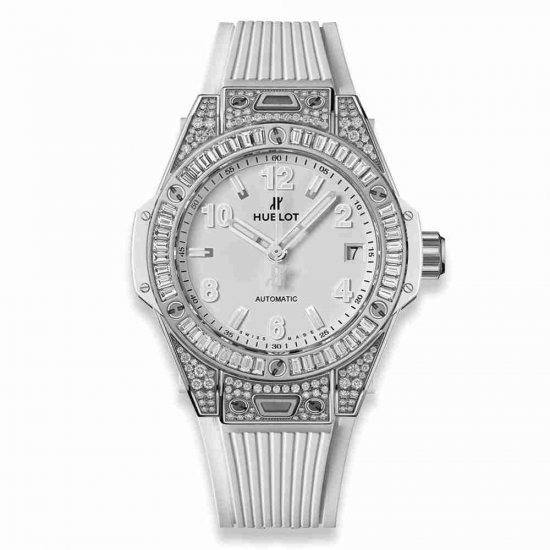 Swiss Replica Hublot Big Bang One Click Steel White Jewellery 39mm 465.SE.2010.RW.0904 - Click Image to Close