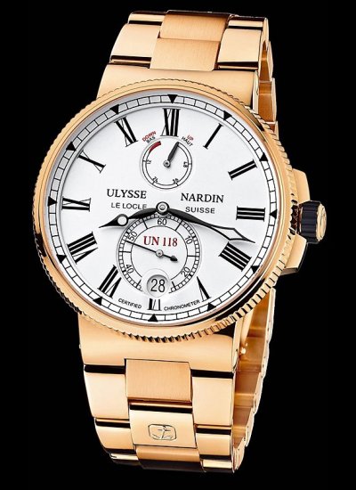 Ulysse Nardin Marine Chronometer 1186-122-8M/40 - Click Image to Close