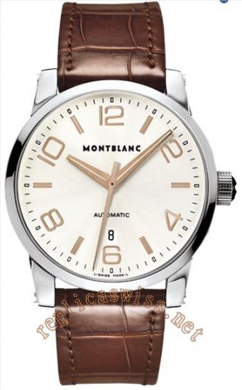 Montblanc Timewalker Large Automatic Men's Watch 101550 - Click Image to Close