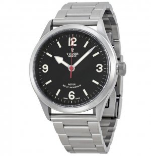 Tudor Heritage Ranger Black Dial Stainless Steel Men's Watch 799