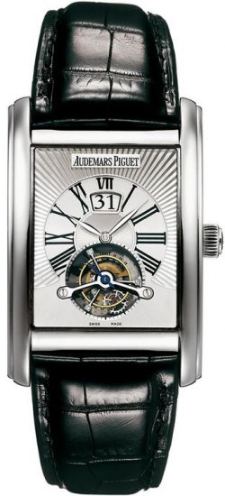 Audemars Piguet Edward Piguet Large Date Tourbillon Watch - Click Image to Close