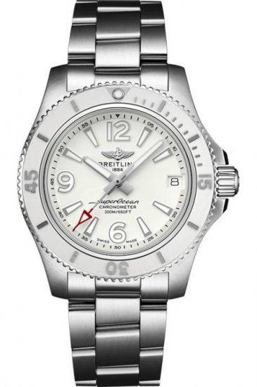 Fake Breitling Superocean Automatic 36 Steel White A17316D21A1S1 Watch - Click Image to Close