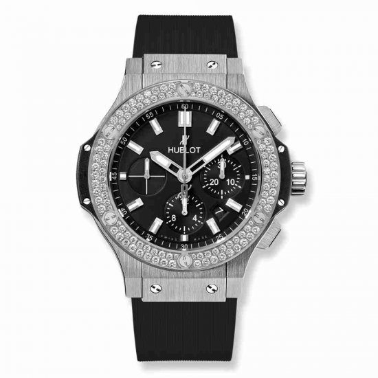 Swiss Replica Hublot Big Bang Steel Diamonds 44mm 301.SX.1170.RX.1104 - Click Image to Close