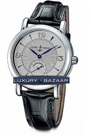 Ulysse Nardin San Marco Gigante (Platinum/Silver/Leather Strap)