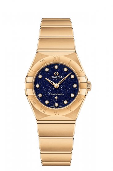 Fake OMEGA Constellation Yellow gold Diamonds 131.50.25.60.53.001 Watch - Click Image to Close