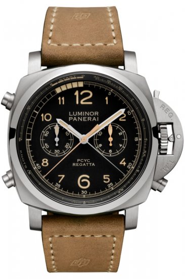 Swiss Replica Panerai Luminor 1950 PCYC Regatta 3 Days Chrono Flyback Automatic Titanio 47mm PAM00652 Watch - Click Image to Close