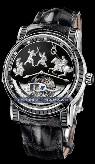 Ulysse Nardin Genghis Khan (WG-Black Diamonds) 780-81 - Click Image to Close