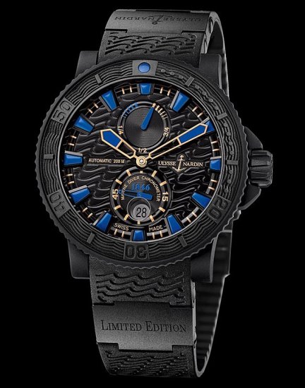 Ulysse Nardin Champion's Diver Plushenko Limited Edition 263-96L - Click Image to Close