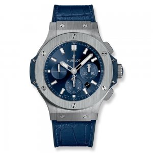 Swiss Replica Hublot Big Bang Steel Blue 44mm 301.SX.7170.LR