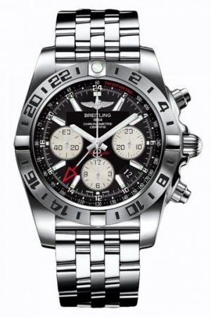 Swiss Replica Breitling Chronomat 44 GMT Stainless Steel AB0420B9/BB56/375A