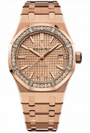 Swiss Replica Audemars Piguet Royal Oak Selfwinding Rose Gold 15451OR.ZZ.1256OR.03