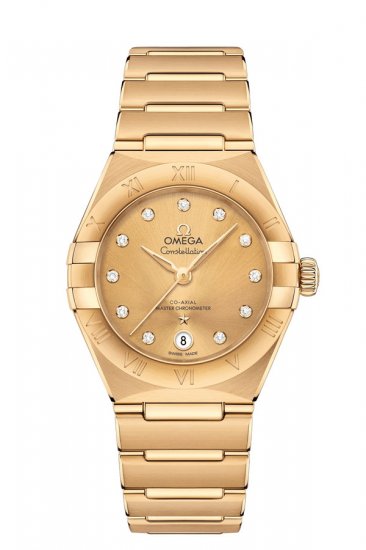 Fake OMEGA Constellation Yellow gold Anti-magnetic 131.50.29.20.58.001 Watch - Click Image to Close