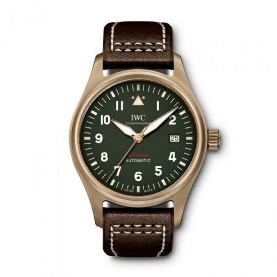 Copy IWC Pilot Spitfire Automatic 39mm Bronze IW326802 - Click Image to Close